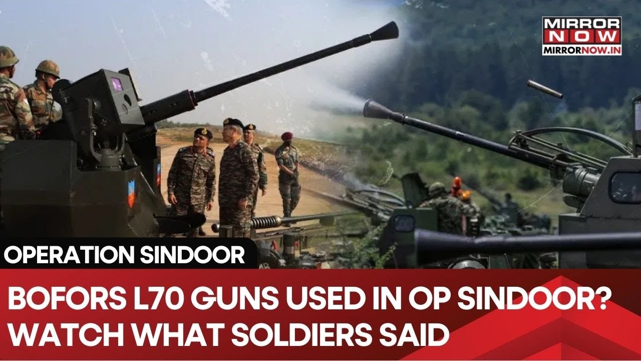 Op Sindoor: India Used Bofors L70 Guns? Exclusive Ground Report Reveals Big | Army Says... | Watch