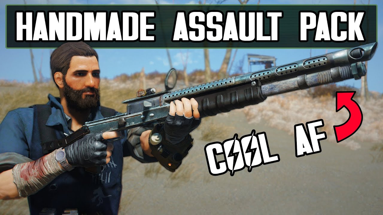 New Handmade Weapon Pack! - Fallout 4 Mod