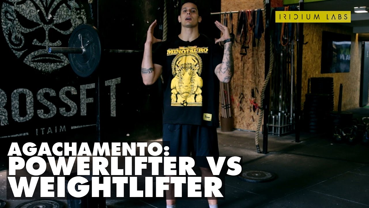As diferen&ccedil;as do agachamento para weighlifters e powerlifters | Feito de Iridium