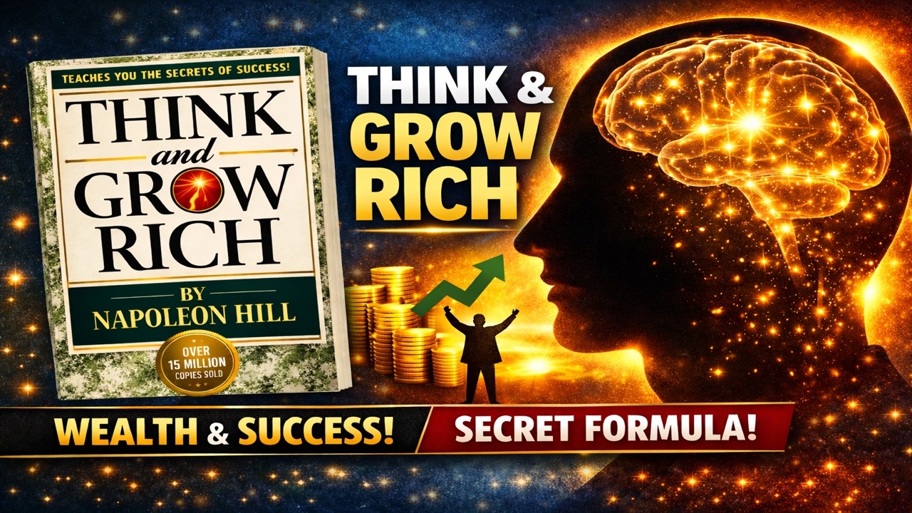 Think and Grow Rich Explained   The Secret Formula Behind Wealth, Success & Powerful Mindset