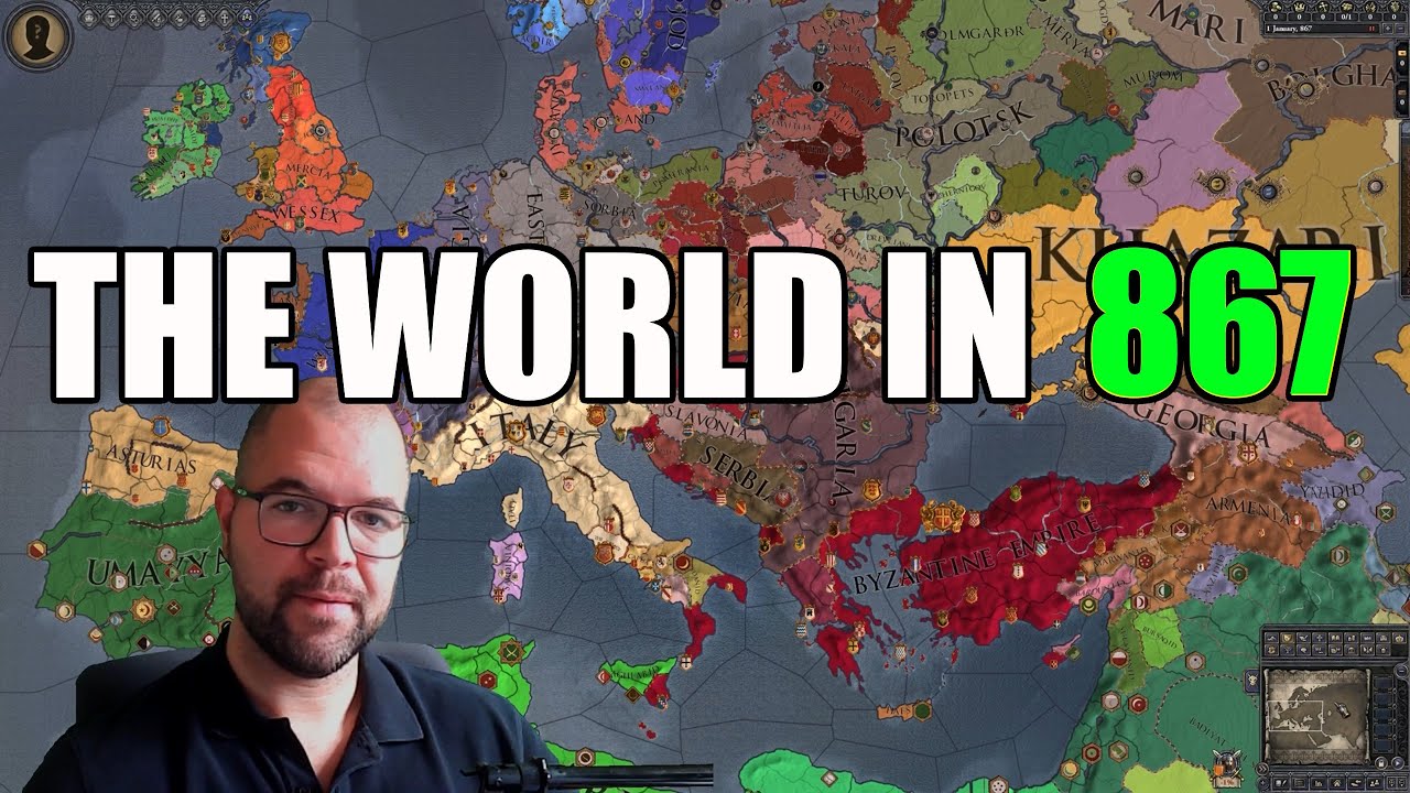 ASMR History - The World in 867 (Viking age)