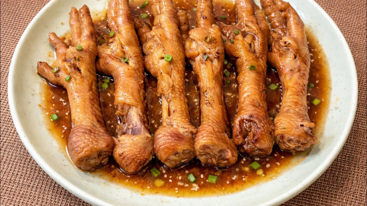 Chicken feet taste even better than chicken meat.