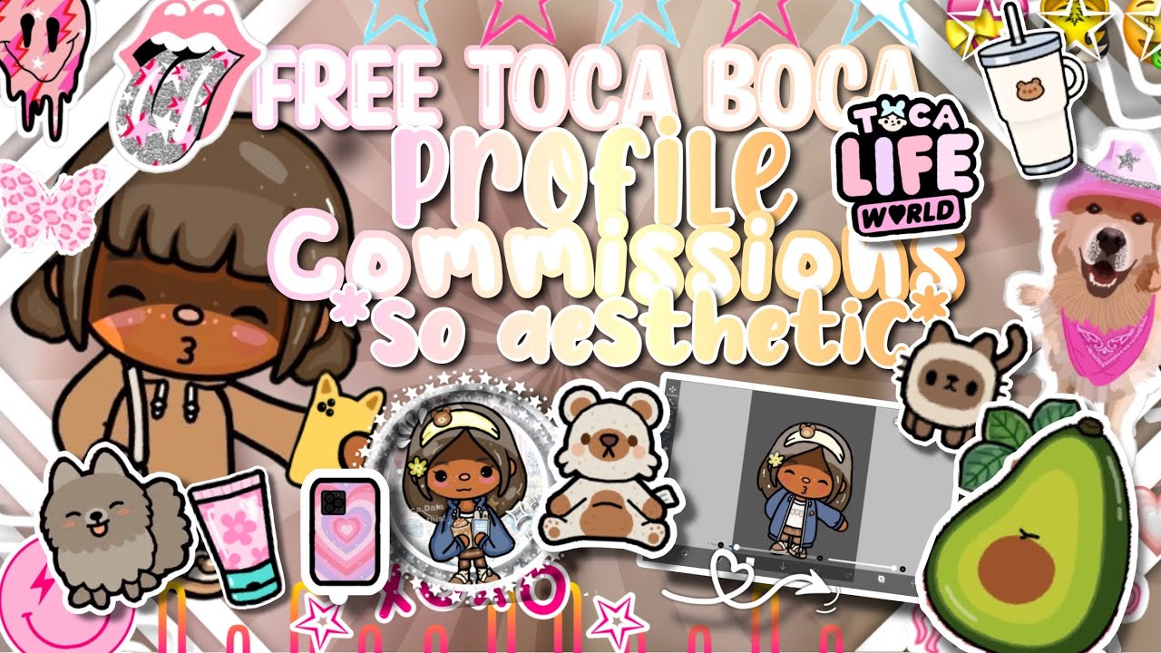 *Aesthetic* free profile commissions✨💗|| Itztocadala
