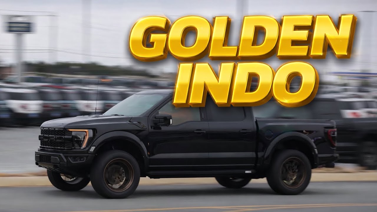 GOLDEN MIDNIGHT AKINS FORD RAPTOR INDO EDITION ON 35s & 22s