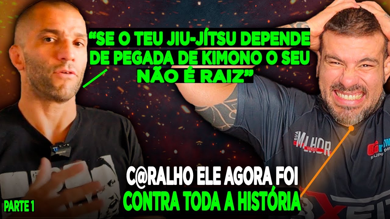 GUSTAVO GASPERIN - JIU JÍTSU SEM KIMONO É LUTA LIVRE ? Parte 1