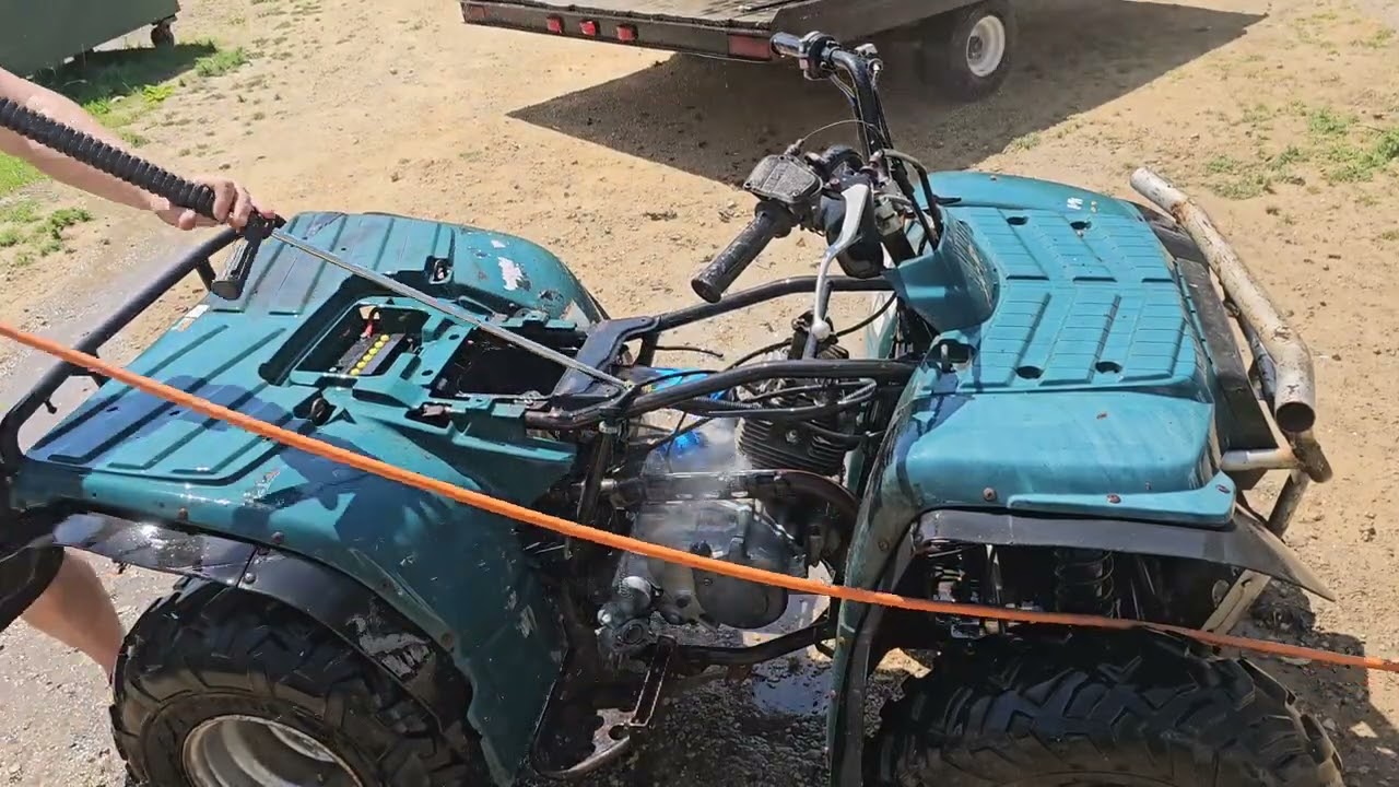 2000 yamaha timberwolf 250 4x4 part 1