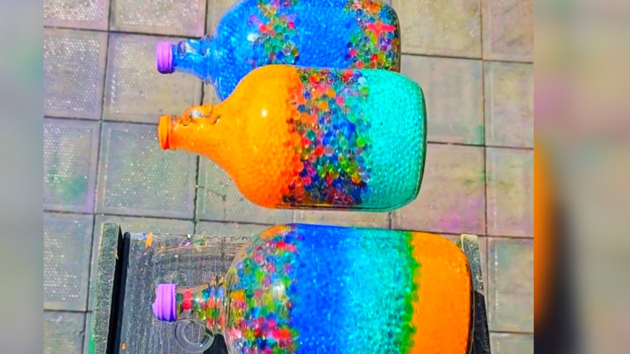🎈Breaking Glass Bottles and Balloon Drops! Crushing Crunchy & Soft Things!🔥