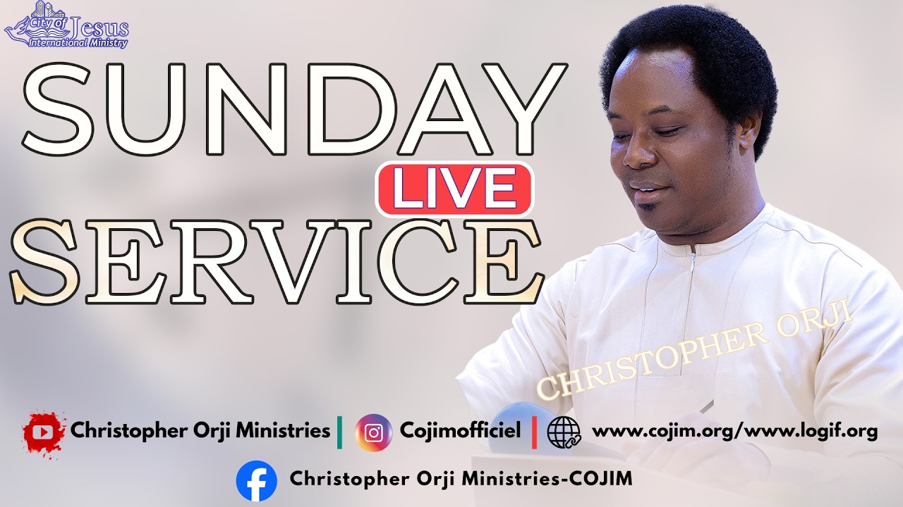 COJIM Sunday Live 🔴 Service With God, Jesus Christ And The Holy Spirit #cojim 08-3-2026