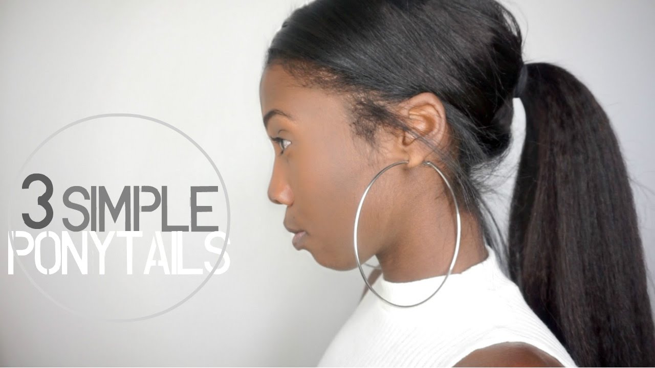 3 Simple & Easy Ponytail Clip-in Hairstyles | Knappy Hair Extensions