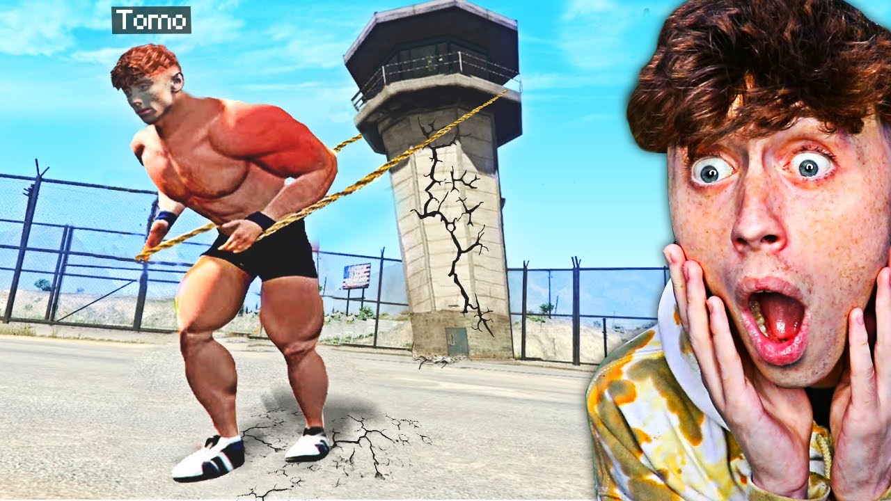 I Became WORLD'S STRONGEST MAN In GTA 5! (Mods)
