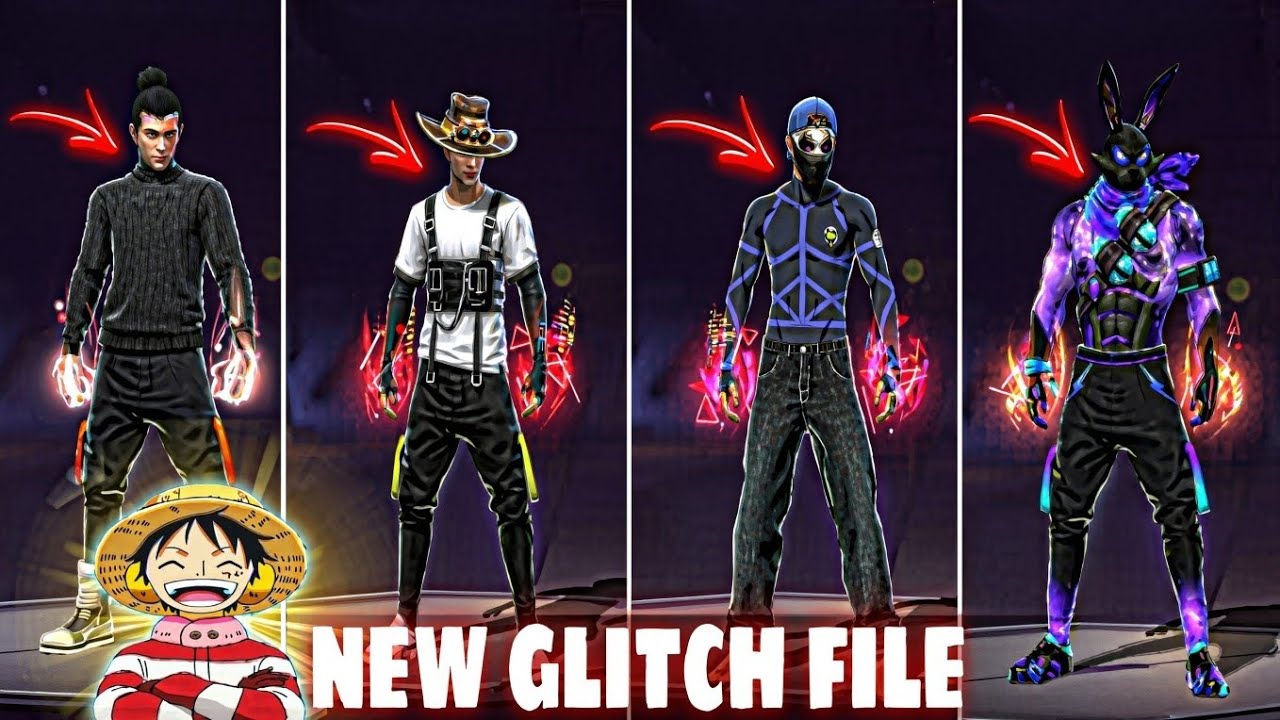 ‼️NEW GLITCH FILE‼️ BLACK TISHART BANDLE.S7 BANDLE. BLUE LOCK BANDLE.GLAXY BUNNY 🐇