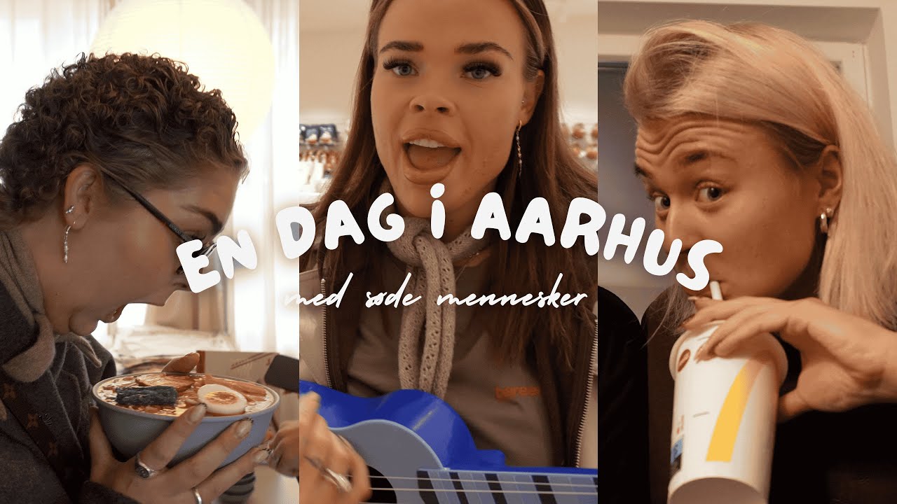 EN DAG I AARHUS *farer vild, haul, er i alt for goofy humør*