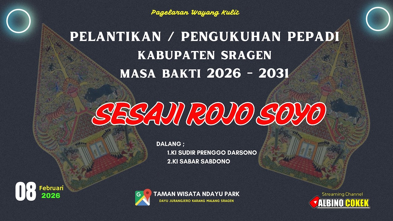LIVE PAGELARAN WAYANG KULIT 