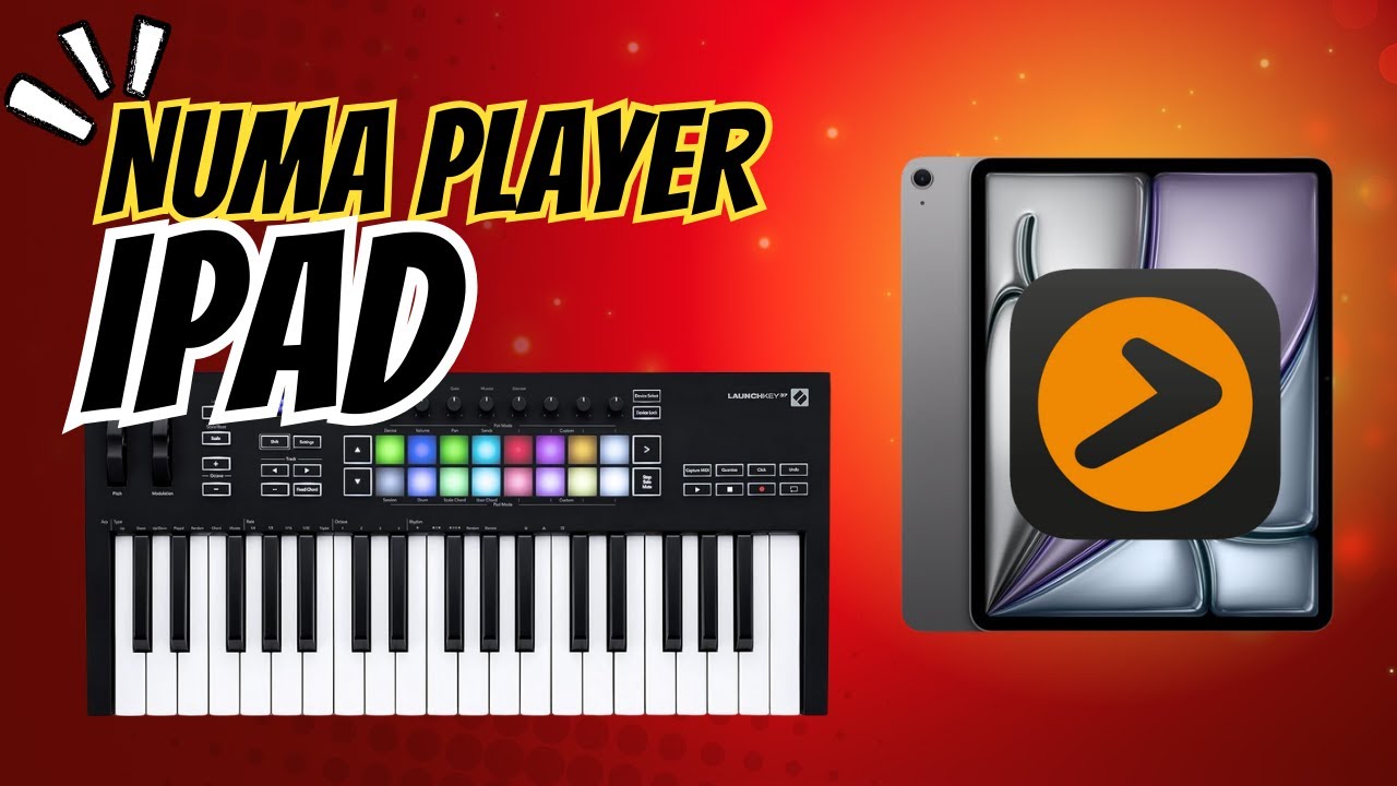 Como usar Numa Player no iPad timbres da Studio Logic