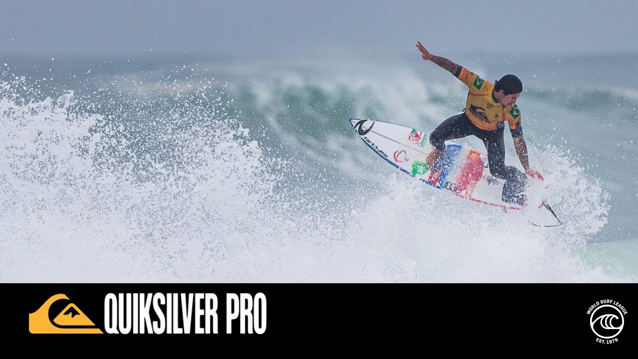 Gabriel Medina vs. Marco Mignot - Round of 32, Heat 9 - Quiksilver Pro France 2019