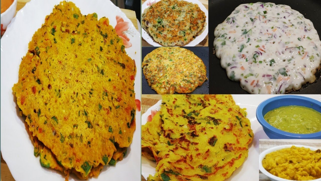 3 तरह के चीले की क्विक ईजी और टेस्टी रेसिपी |Quick and Easy Breakfast Recipes | Cheela Recipes