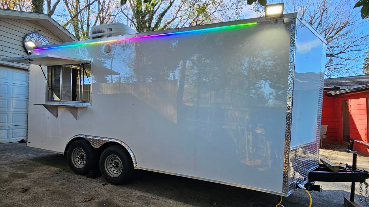 18X8.5  Custom concession trailer south carolina 