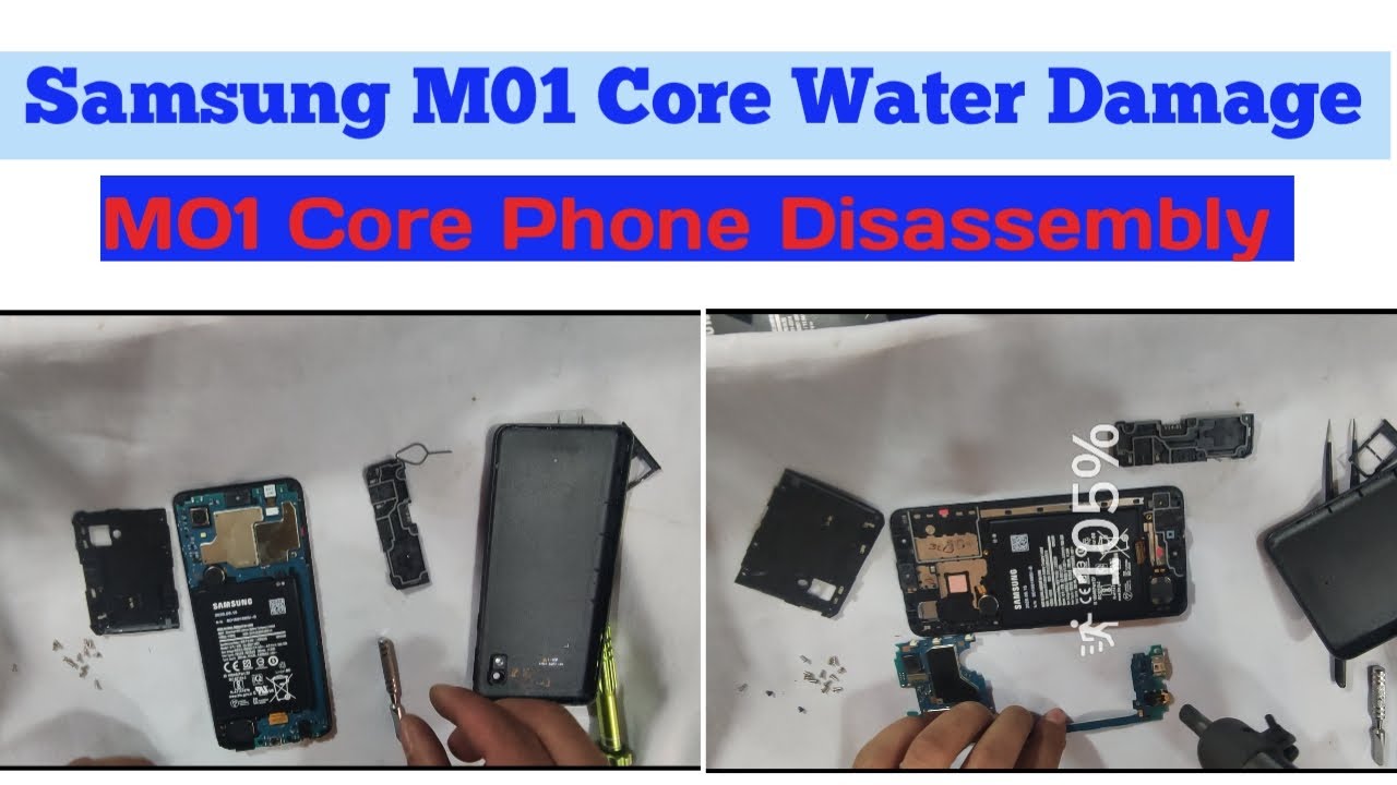 Samsung M01 Core Disassembly ll Samsung M01 Core Water damage Wash ll How to Open Samsung M01 core