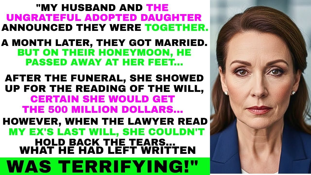 My UNGRATEFUL DAUGHTER Married My HUSBAND, Hoping To Take Over His $500 MILLION Fortune...