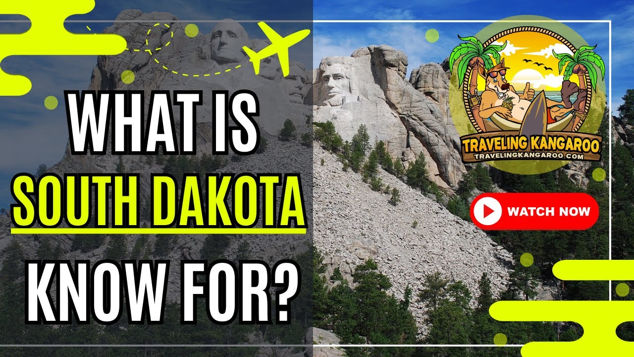 What Is South Dakota Known For? | Explore the Mount Rushmore State! 🗿🌄 | Traveling Kangaroo 🦘🏞️