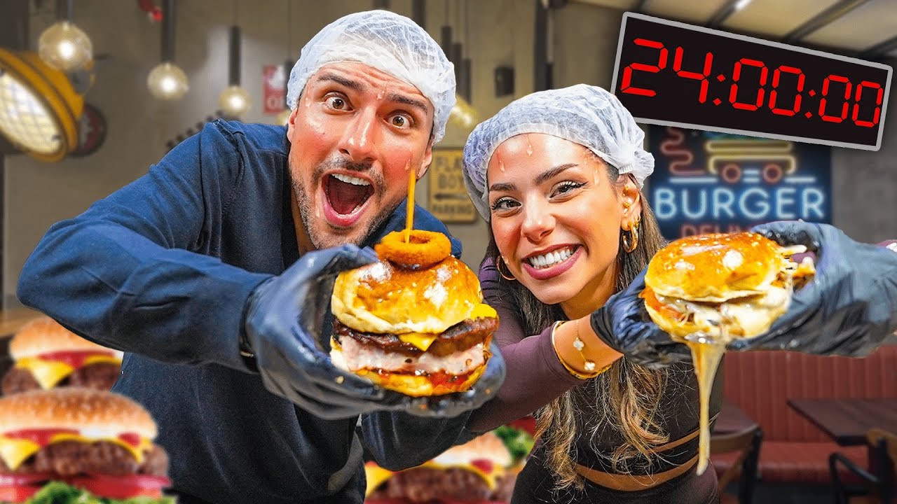 BİR G&Uuml;NL&Uuml;Ğ&Uuml;NE HAMBURGERCİ OLDUK !