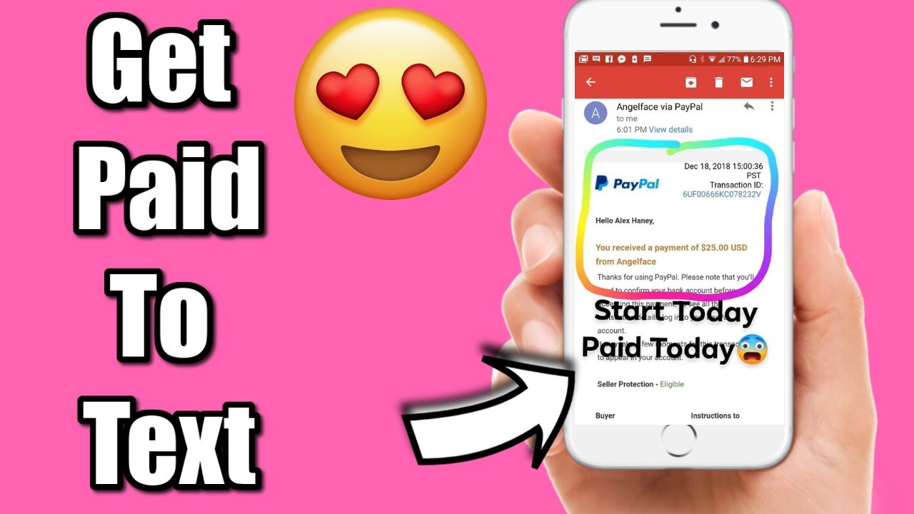 Get Paid To Send Out Text Messages Daily
