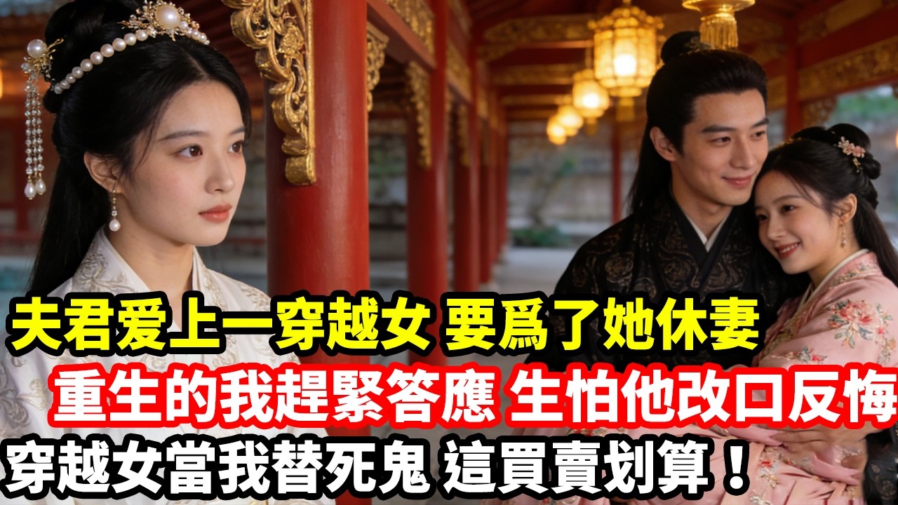 夫君爱上一穿越女，要爲了她休妻，重生的我趕緊答應，生怕他改口反悔，穿越女當我替死鬼，這買賣划算！