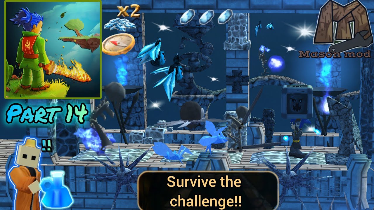 My friend made challenges for me to try‼️-(Swordigo)Part 14