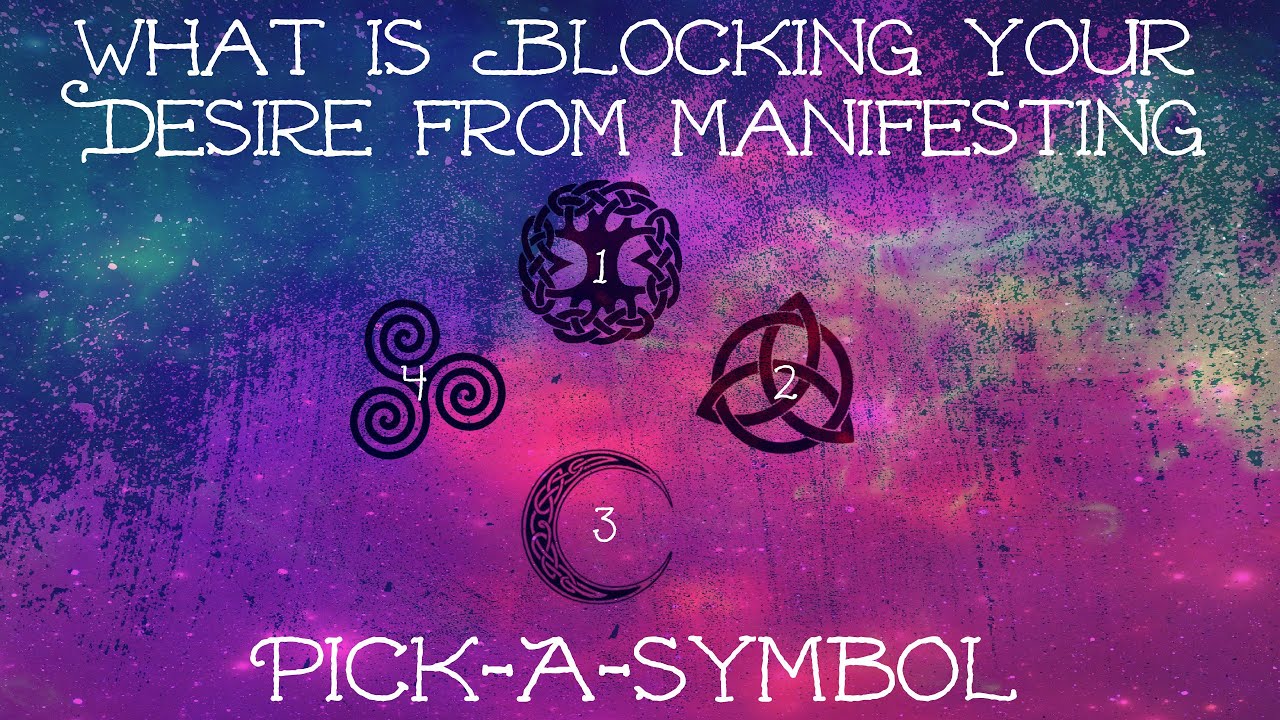 🧬Pick-A-Symbol🧬 What Is Blocking Your Desire From Manifesting?