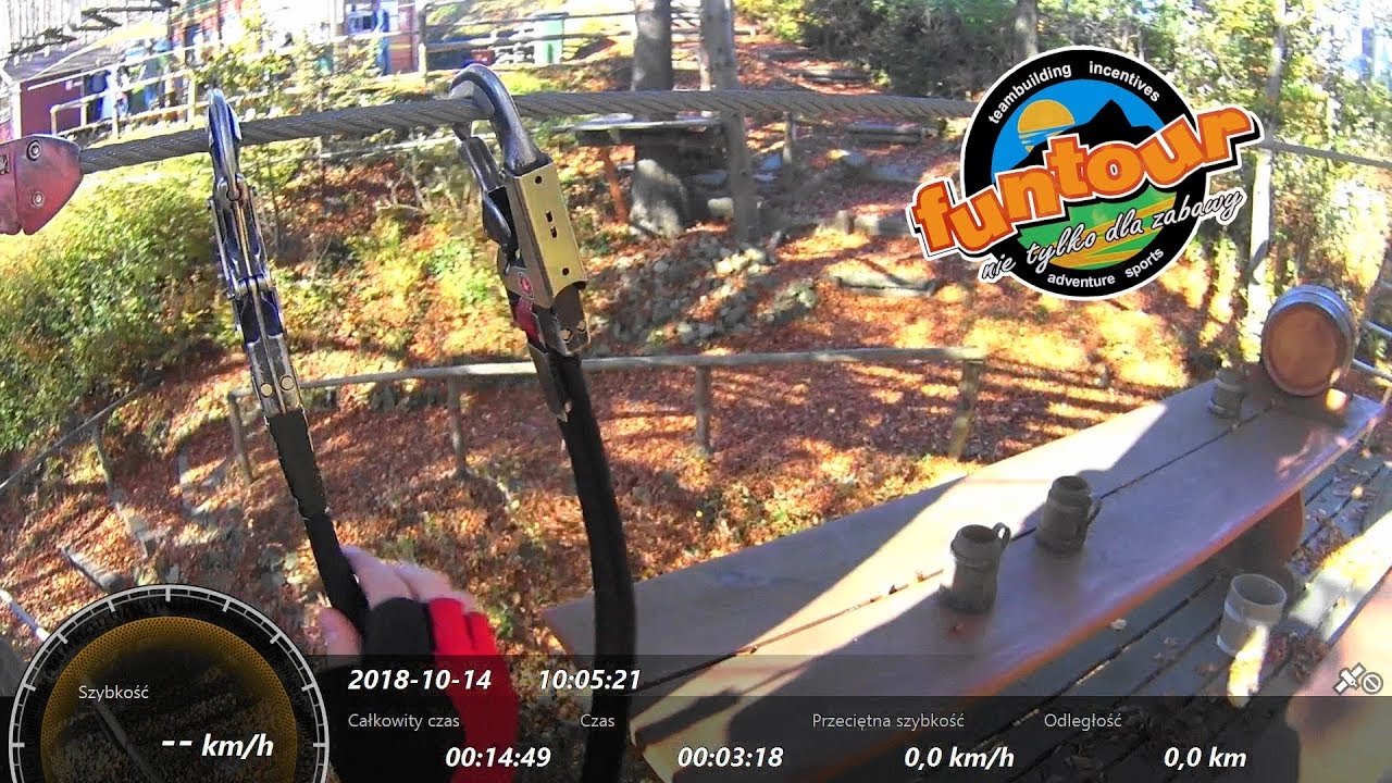 Park Linowy 33 - Na Równicy - Trasa żółta 14.10.2018