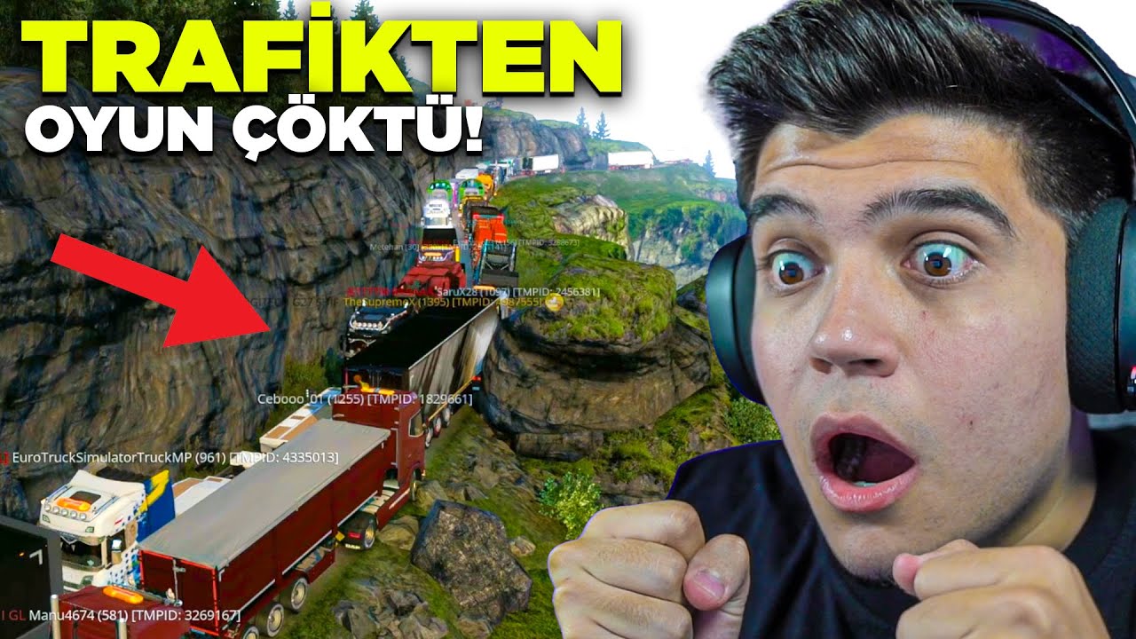 KİRKENES MADEN YOLUNDAKİ EN YOĞUN TRAFİK!! | Euro Truck Simulator 2