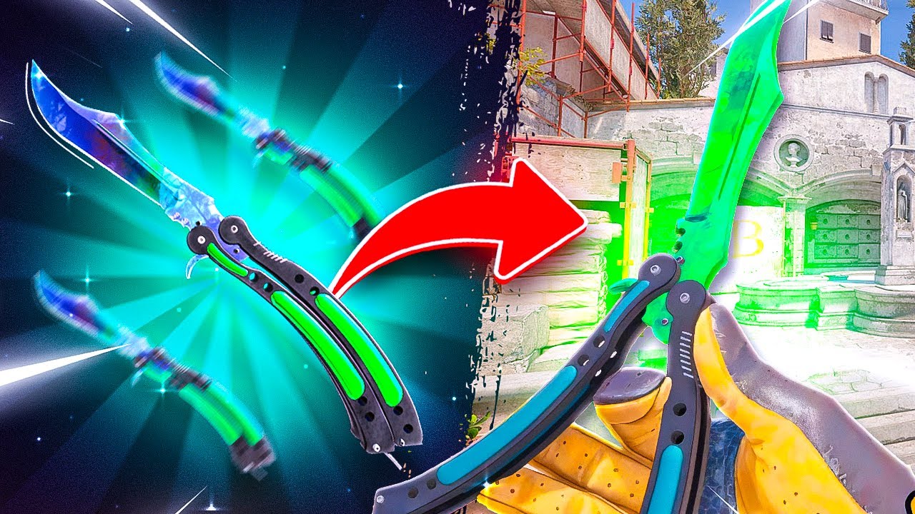 My NEW BUTTERFLY KNIFE!? ($1000+) (skin.club)