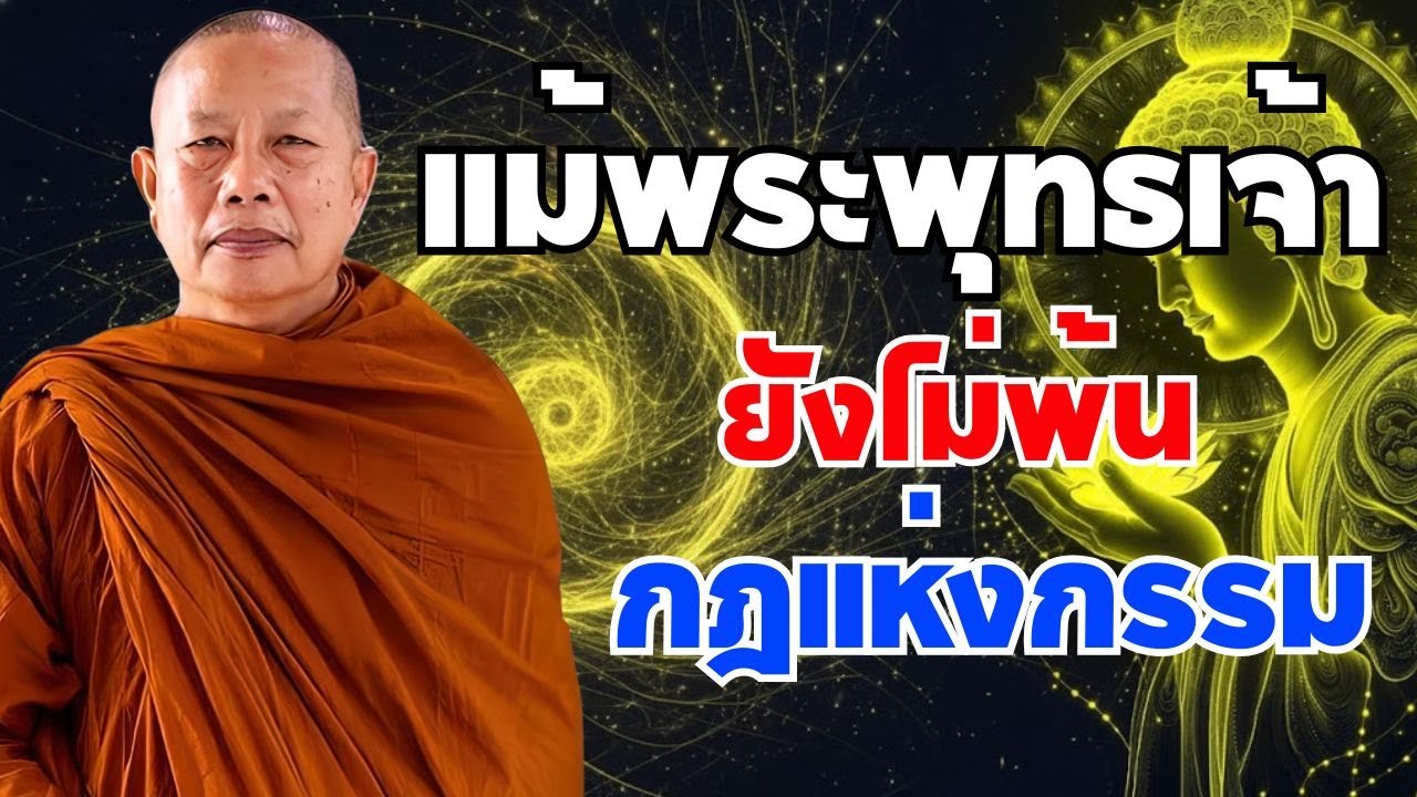 แม้พระพุทธเจ้า…ยังไม่พ้นกฎแห่งกรรม | พุทธวจน | ธรรมะคลายทุกข์