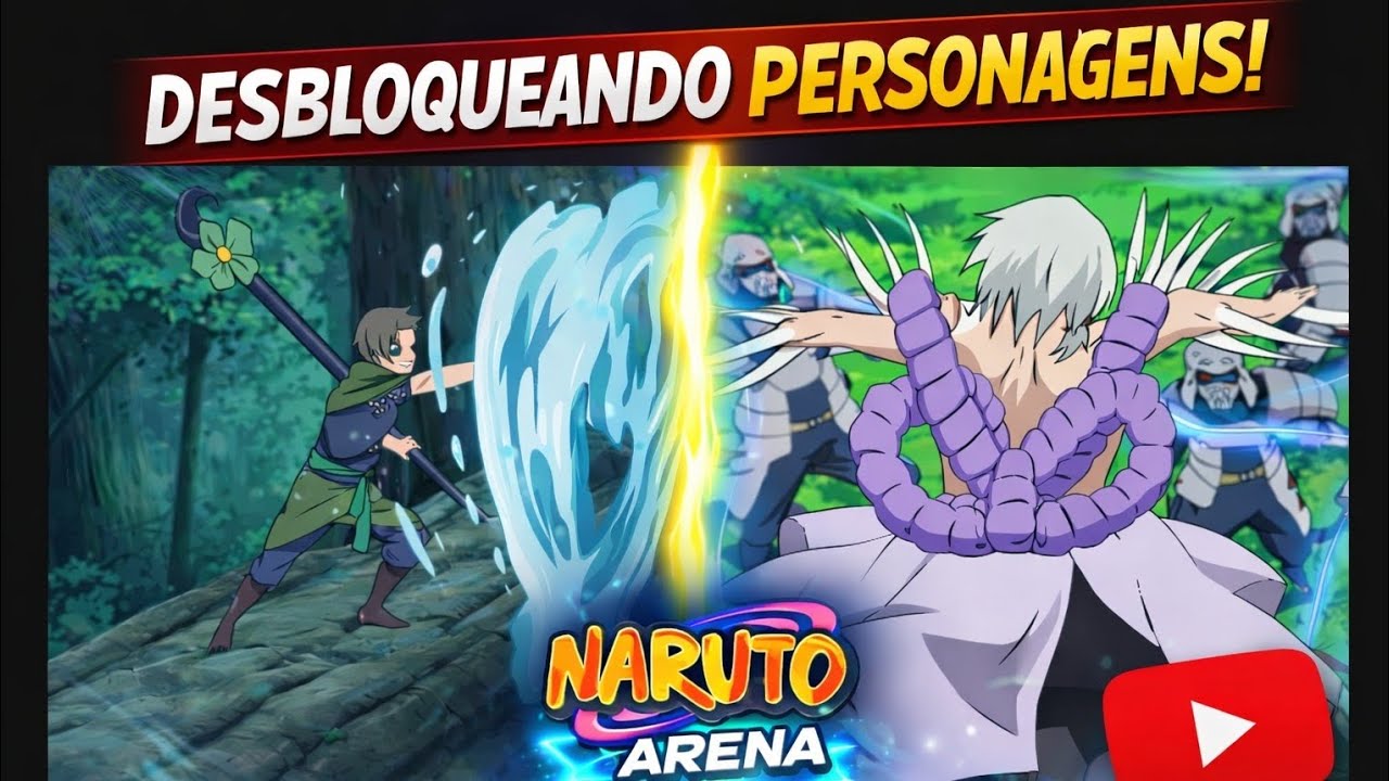 Como DESBLOQUEAR Edo Tensei Yagura (S) e Edo Tensei Kimimaro (S) | Naruto Arena