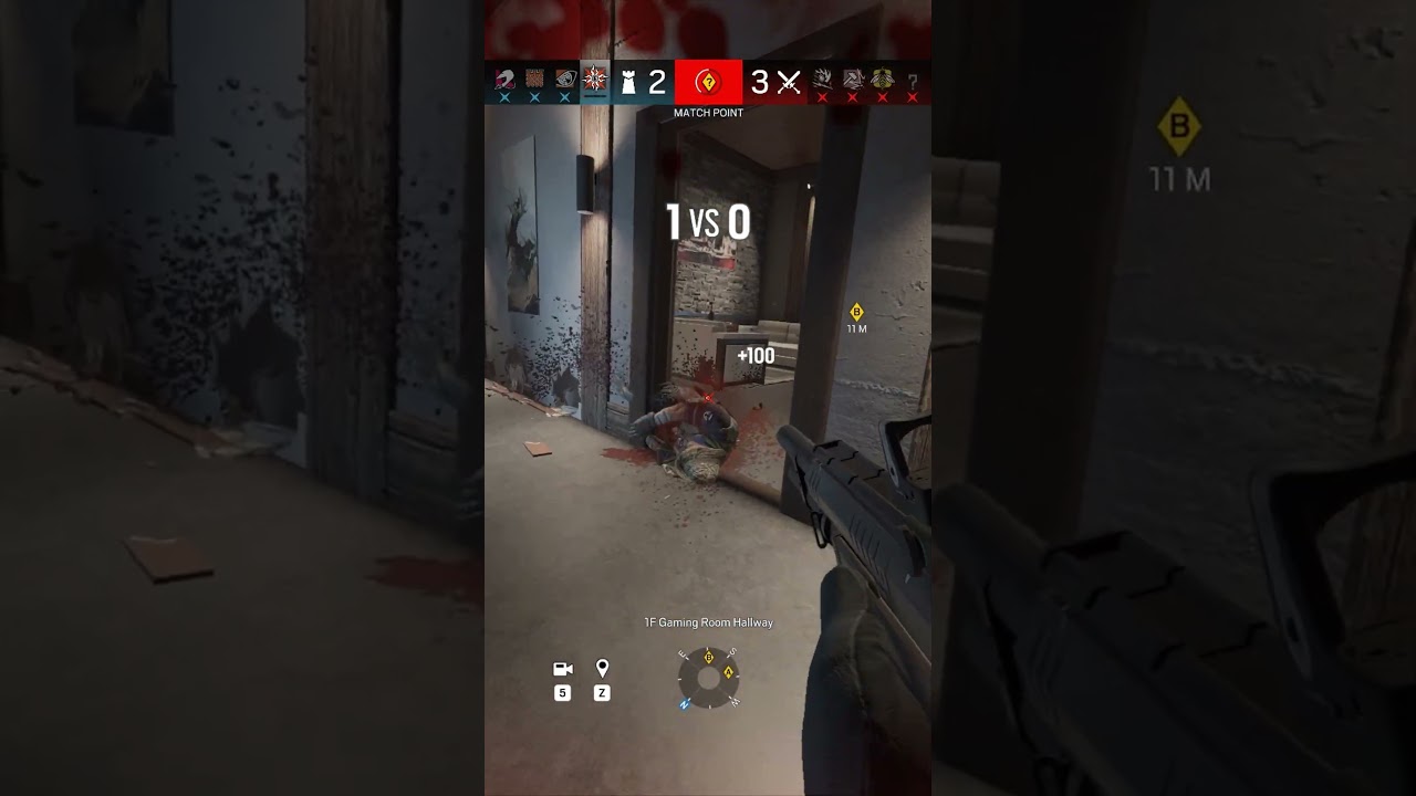 Cleanest Round 6 1V4 Clutch Ever