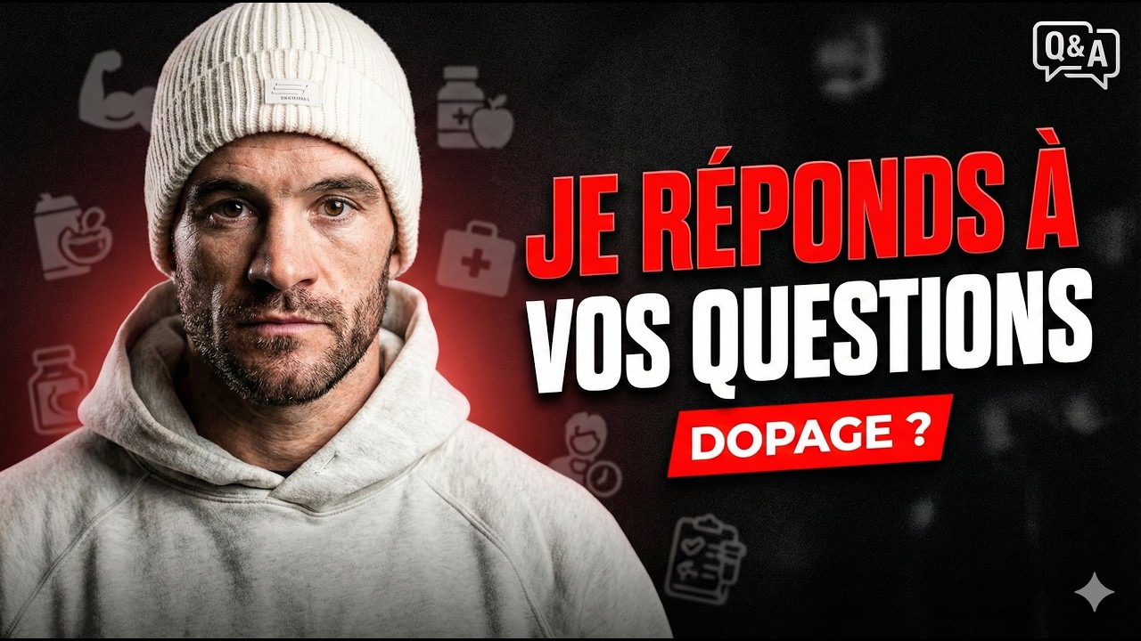 Je r&eacute;pond &agrave; vos questions : entrainement, dopage, perte de poids, HYROX, CrossFit, etc...