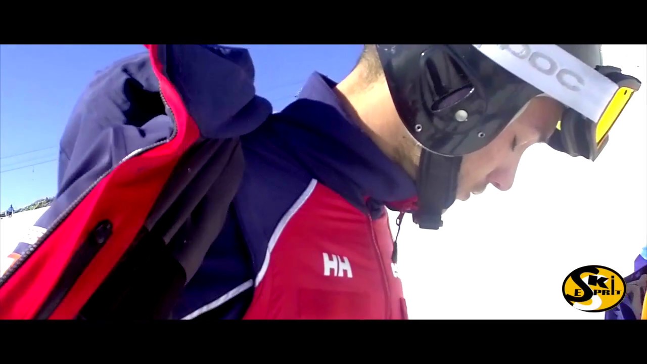 Esprit ski  stage ski compétition slalom   Eurotest   Test Technique Nicolas Flage Mathieu Hustache
