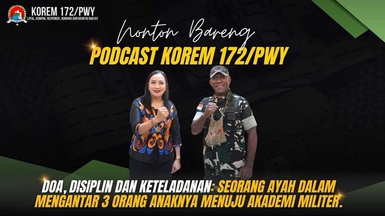 Doa, Disiplin dan Keteladanan: Seorang Ayah dalam Mengantar 3 Orang Anaknya Menuju Akademi Militer.