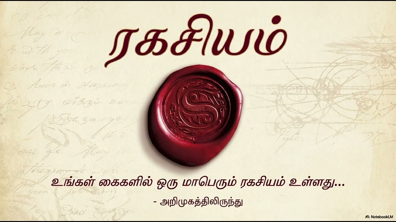 ஈர்ப்பதற்கான இரகசியம் #The secret in tamil