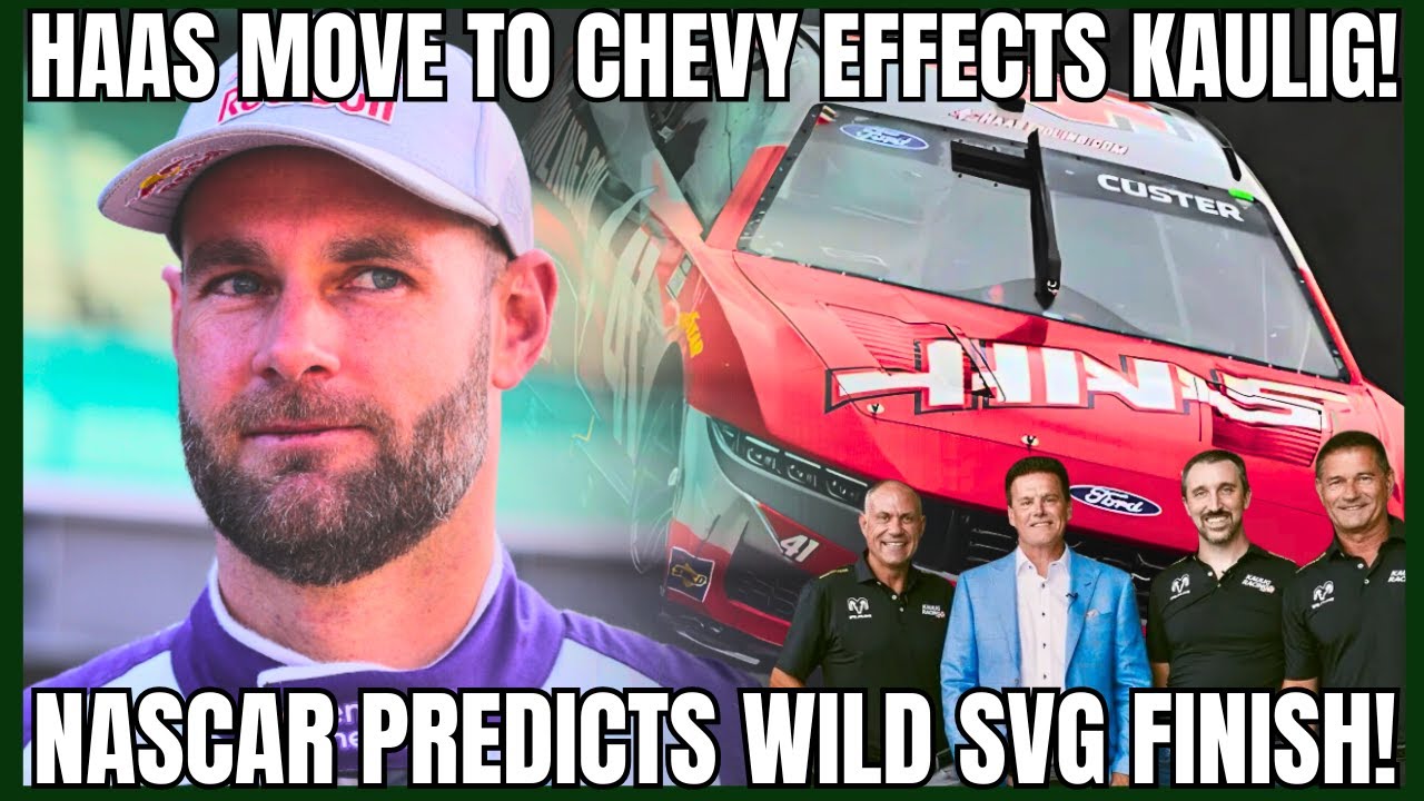 NASCAR Insights Gives WILD SVG Prediction! | Haas Switches To Chevy & How It Effects Kaulig Racing!