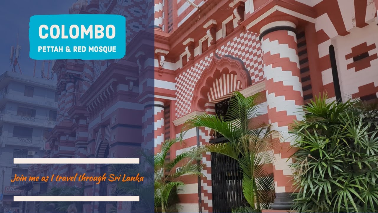 Sri Lanka | Colombo | Pettah Street Market | Red Mosque