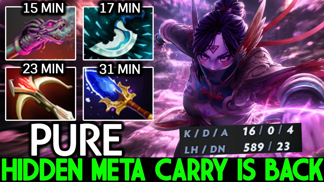 PURE [Templar Assassin] Hidden Meta Carry Is Back Dota 2