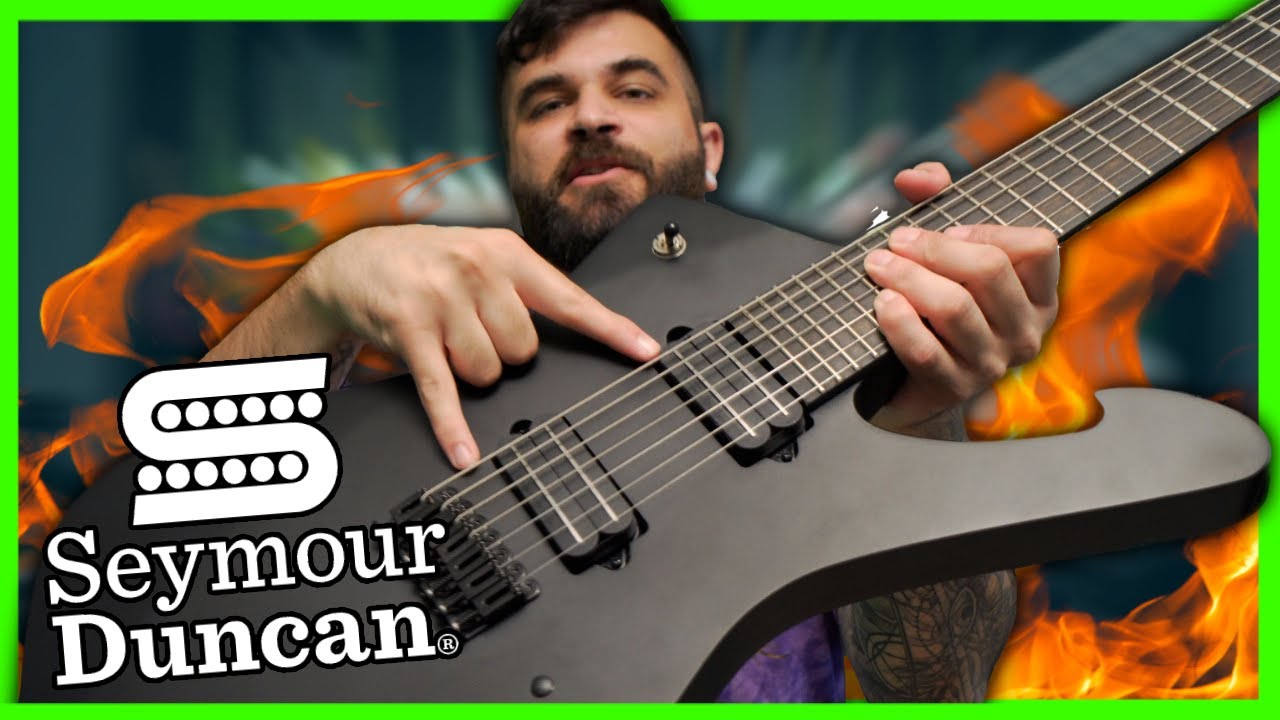 These Pickups Are HEAVY AF!! (Seymour Duncan Nazgul / Sentient Rails Demo)