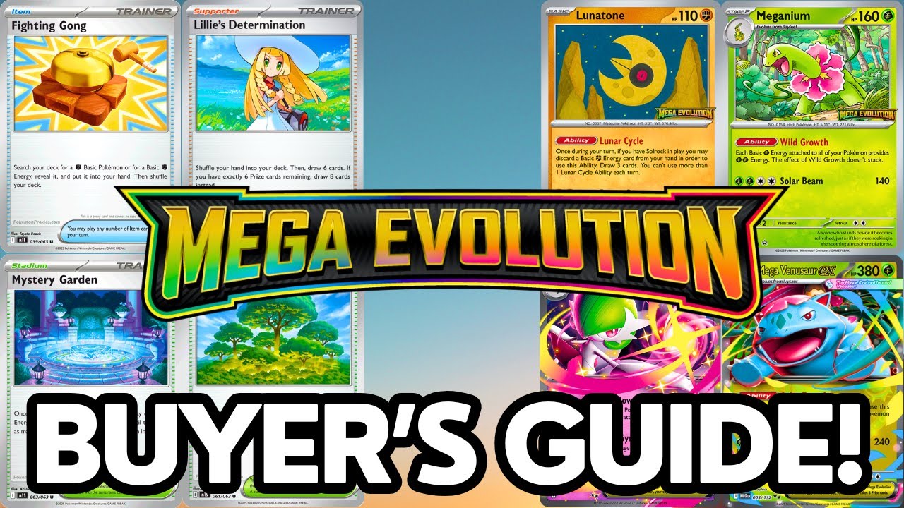Mega Evolution Base Set Buyer's Guide + PTCGL Card Crafting Guide!