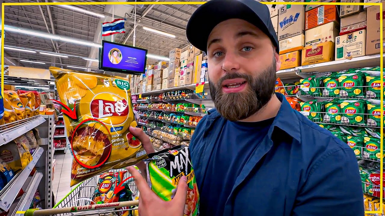 SUPERMERCADO NA TAILÂNDIA