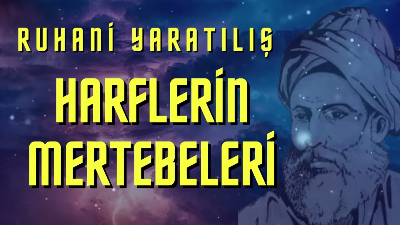 'RUHANİ YARATILIŞ'🕊️HARFLERİN MERTEBELERİ 🕊️''Muhyiddin İbnü'l Arabi'' Pandora Medya - Sesli Kitap