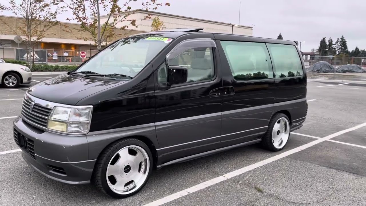 1998 Nissan Elgrand Homy Caravan Turbo Diesel front intercooler 3.2L USA import