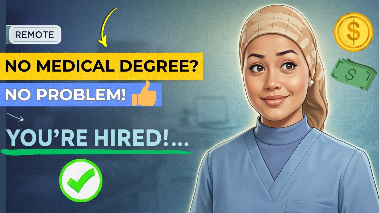 No Degree? Remote Healthcare Jobs Are Hiring Right NOW! (Legit Companies)