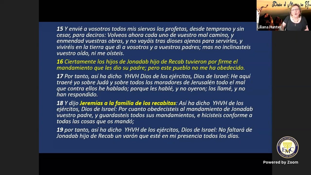 PROFETA JEREMIAS CAPITULOS 32-35