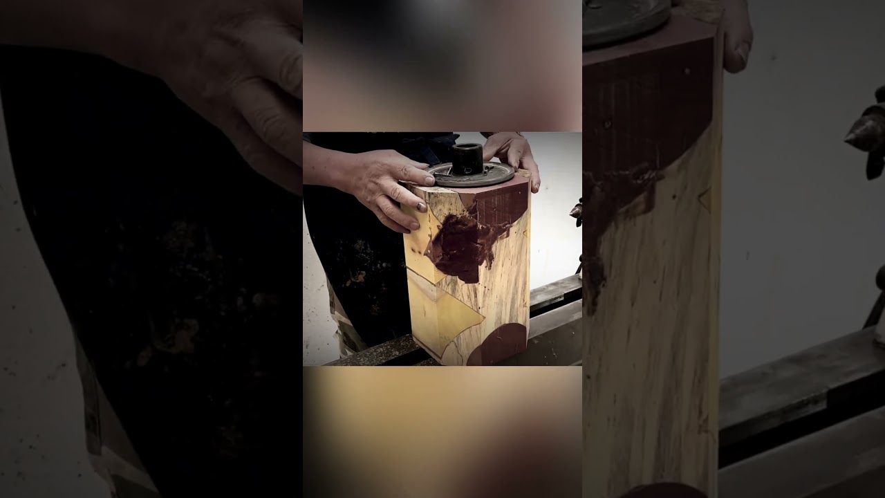 Innovative Woodturning with a Twist: Build a Unique Vase 🔥🔥🔥